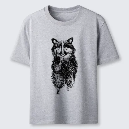 Tokyo-Tiger Raccoon Giving The Middle Finger Classic T-Shirt