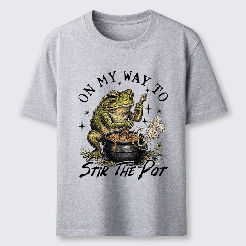 Tokyo-Tiger Frog On My Way To Stir The Pot Classic T-Shirt