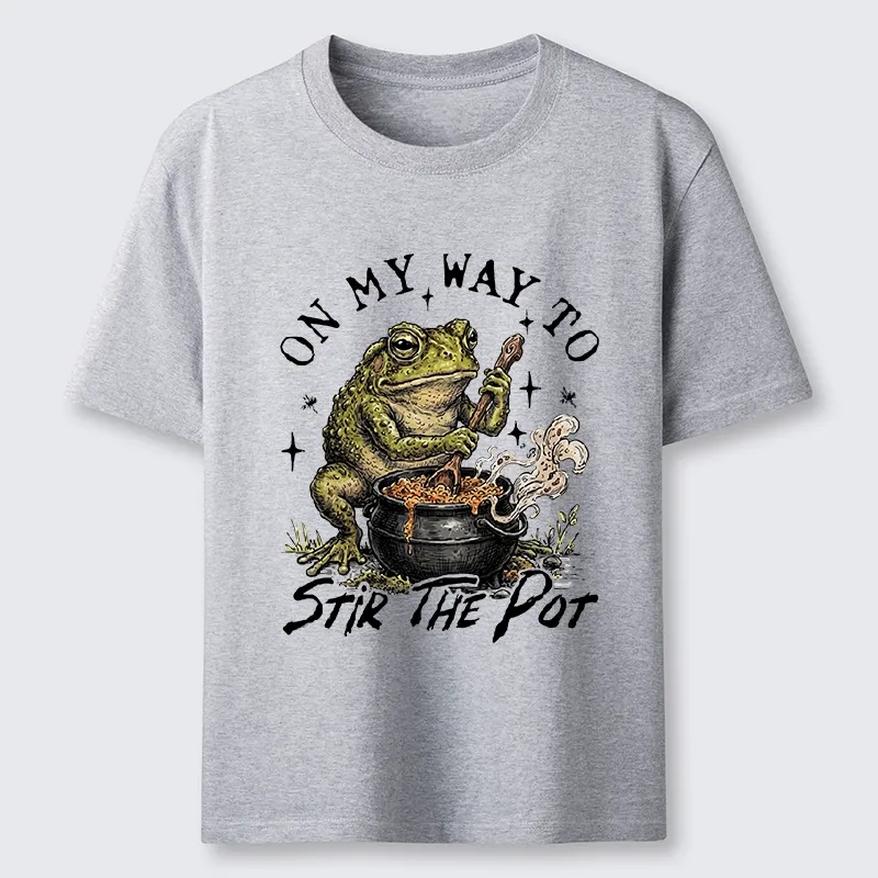 Tokyo-Tiger Frog On My Way To Stir The Pot Classic T-Shirt