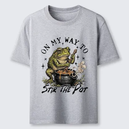 Tokyo-Tiger Frog On My Way To Stir The Pot Classic T-Shirt