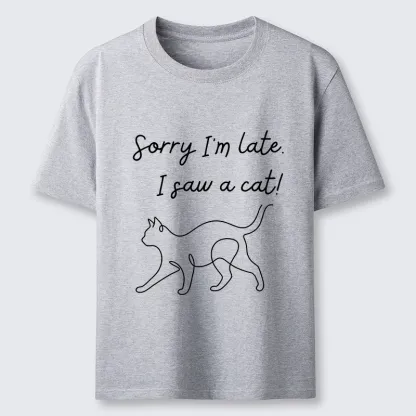 Tokyo-Tiger Funny Cat Lover Meme Line Art Classic T-Shirt