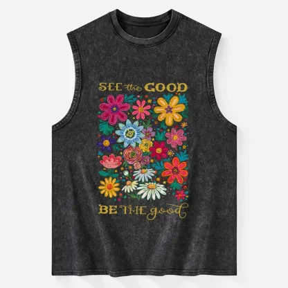 Tokyo-Tiger Flower：See The Good Be The Good Washed Tank