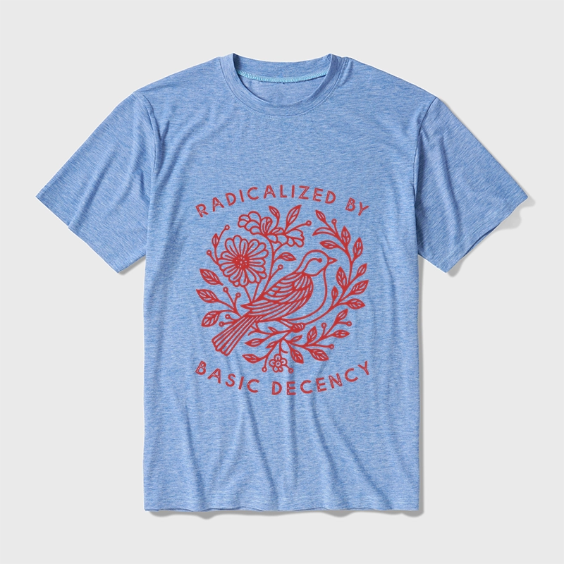 Tokyo-Tiger Pigeon That Was Moved Cotton Blend T-Shirt