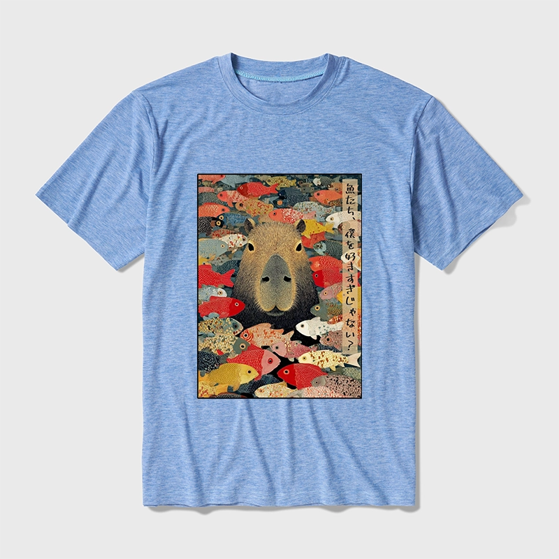 Tokyo-Tiger Am I Too Lovable? Cotton Blend T-Shirt