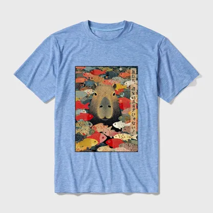 Tokyo-Tiger Am I Too Lovable? Cotton Blend T-Shirt