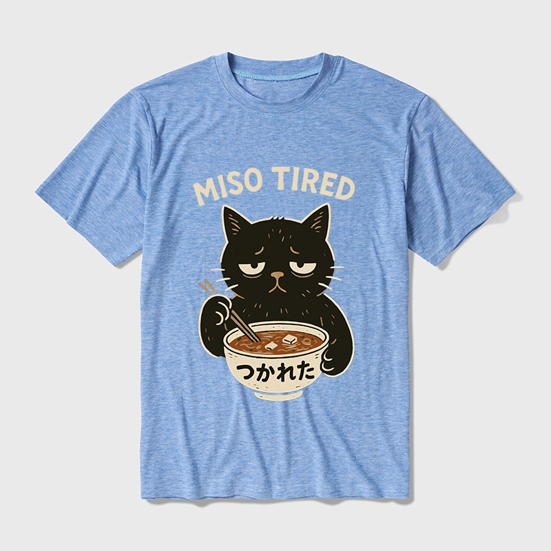 Tokyo-Tiger I’m So Tired Cotton Blend T-Shirt