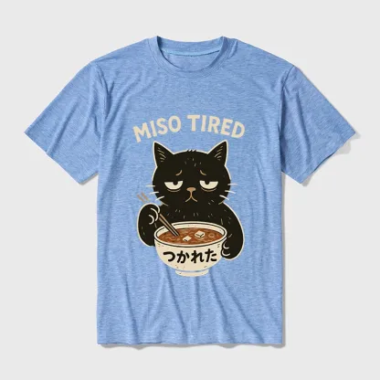 Tokyo-Tiger I’m So Tired Cotton Blend T-Shirt