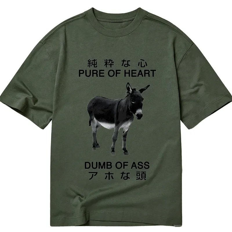 Tokyo-Tiger Pure Of Heart Dumb Of Ass Classic T-Shirt
