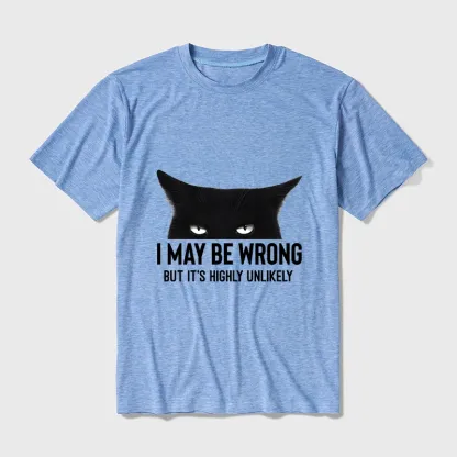 Tokyo-Tiger Cat Can Do No Wrong Cotton Blend T-Shirt