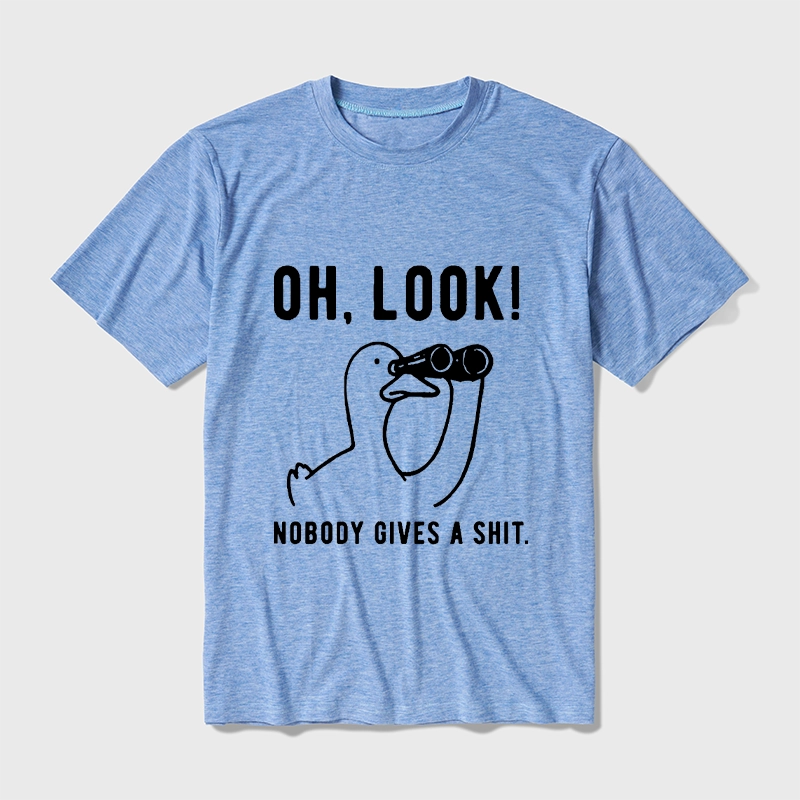 Tokyo-Tiger No One Cares About The Duck Cotton Blend T-Shirt