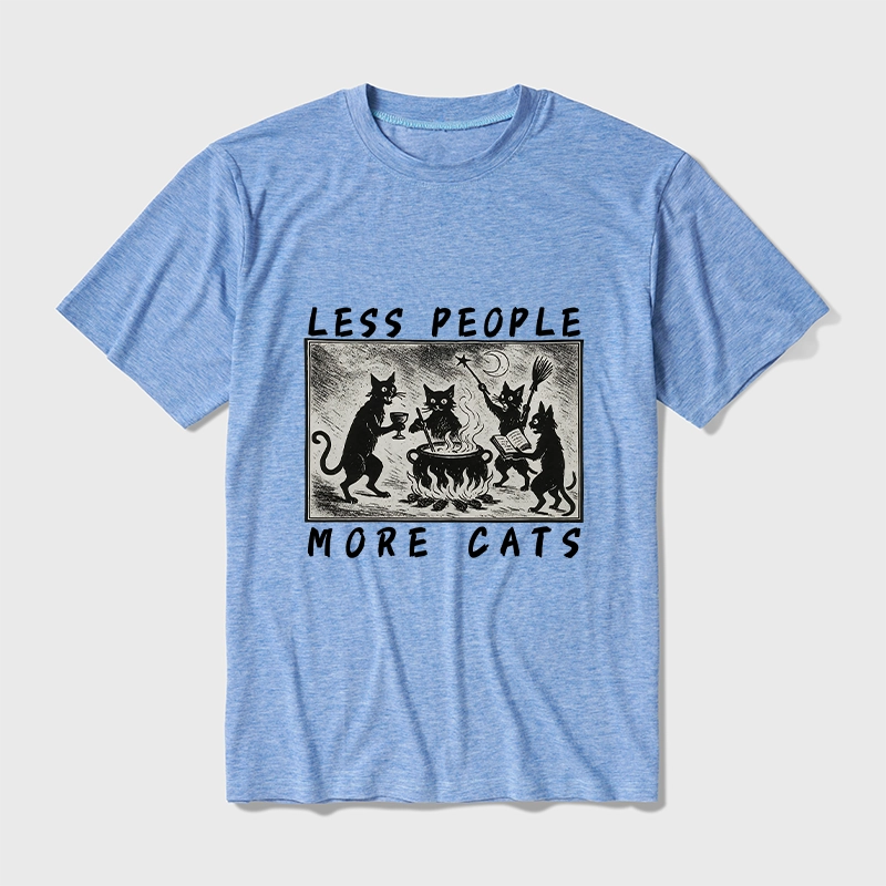 Tokyo-Tiger Cat Sacrifice Ceremony Cotton Blend T-Shirt