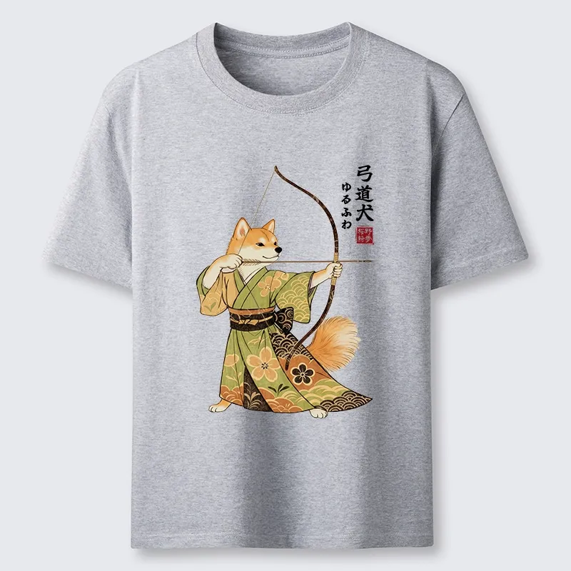 Tokyo-Tiger Japanese Style Shiba Archer Art Classic T-Shirt Sale