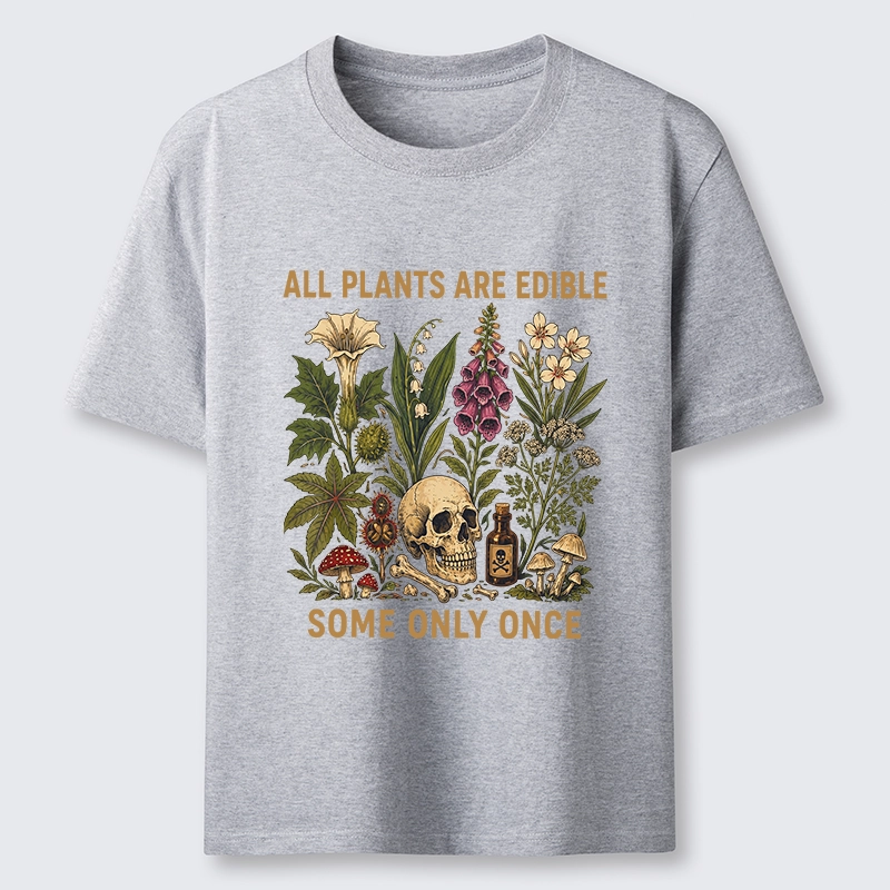 Tokyo-Tiger Edible Plants Some Only Once Joke Classic T-Shirt