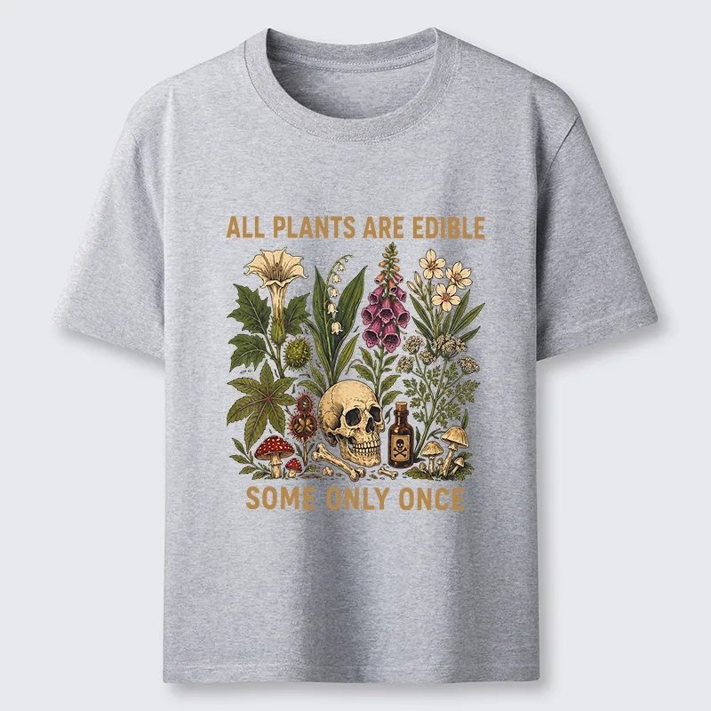 Tokyo-Tiger Edible Plants Some Only Once Joke Classic T-Shirt