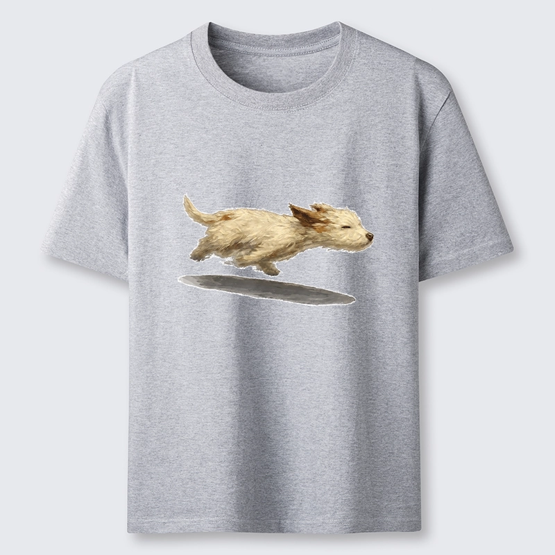 Tokyo-Tiger Happy Puppy Running Free Classic T-Shirt