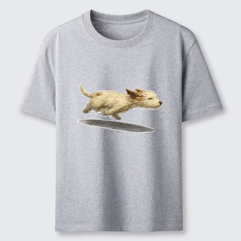 Tokyo-Tiger Happy Puppy Running Free Classic T-Shirt