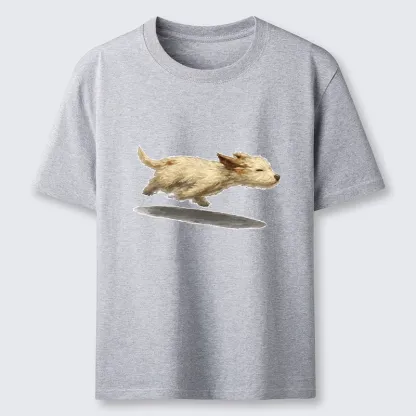 Tokyo-Tiger Happy Puppy Running Free Classic T-Shirt