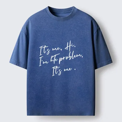 Tokyo-Tiger Funny Self Deprecating Meme Washed T-Shirt
