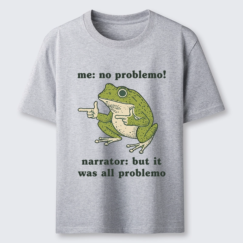 Tokyo-Tiger Funny Frog No Problemo Vs All Problemo Classic T-Shirt