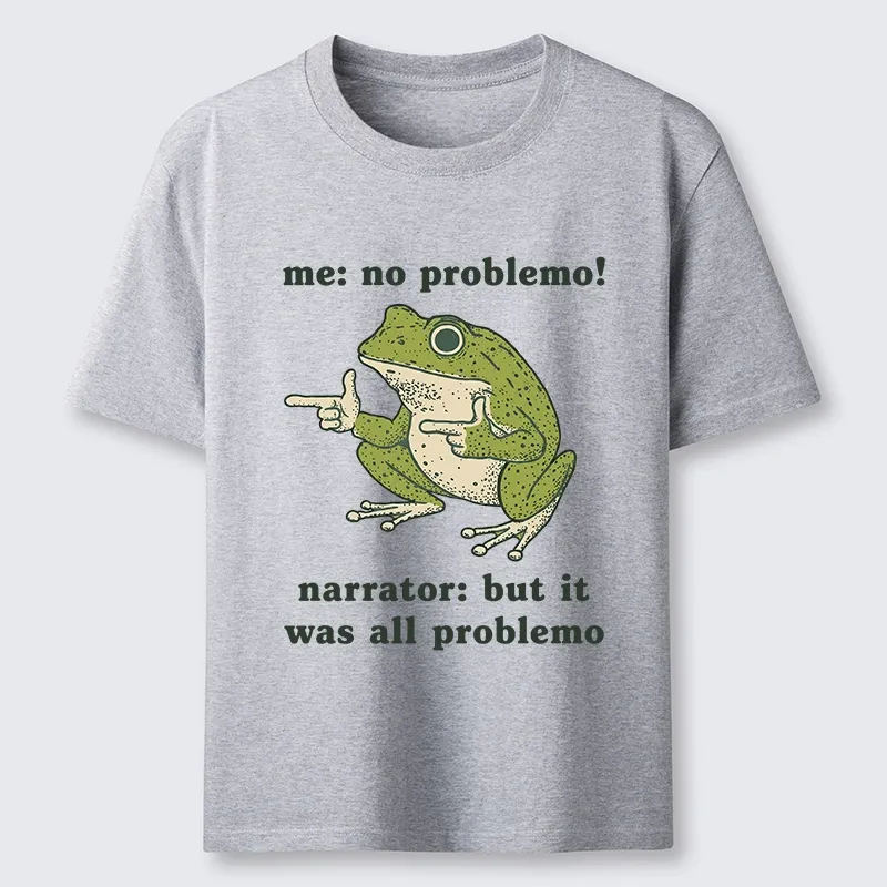 Tokyo-Tiger Funny Frog No Problemo Vs All Problemo Classic T-Shirt