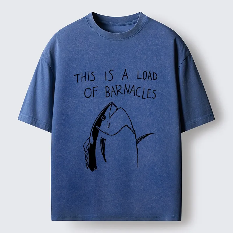 Tokyo-Tiger Sketchy Fish With A Lot To Say Washed T-Shirt