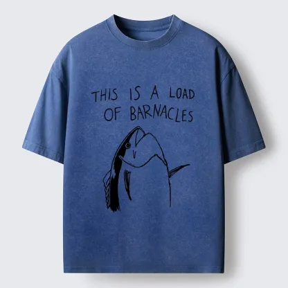 Tokyo-Tiger Sketchy Fish With A Lot To Say Washed T-Shirt