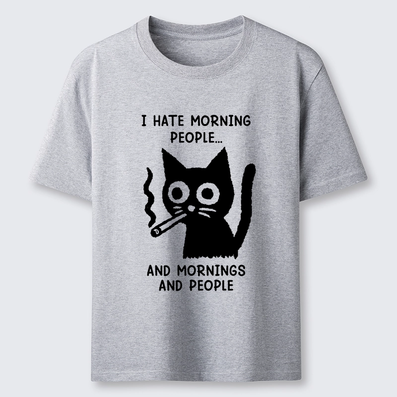 Tokyo-Tiger Morning Black Cat Classic T-Shirt