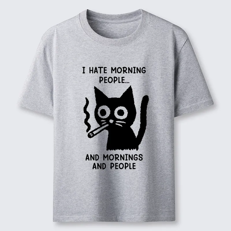 Tokyo-Tiger Morning Black Cat Classic T-Shirt