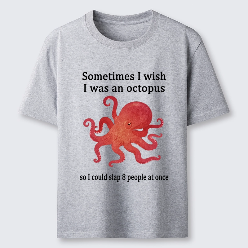Tokyo-Tiger Octopus Dreaming Of Slapping Eight People Classic T-Shirt