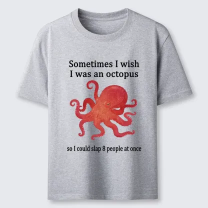 Tokyo-Tiger Octopus Dreaming Of Slapping Eight People Classic T-Shirt