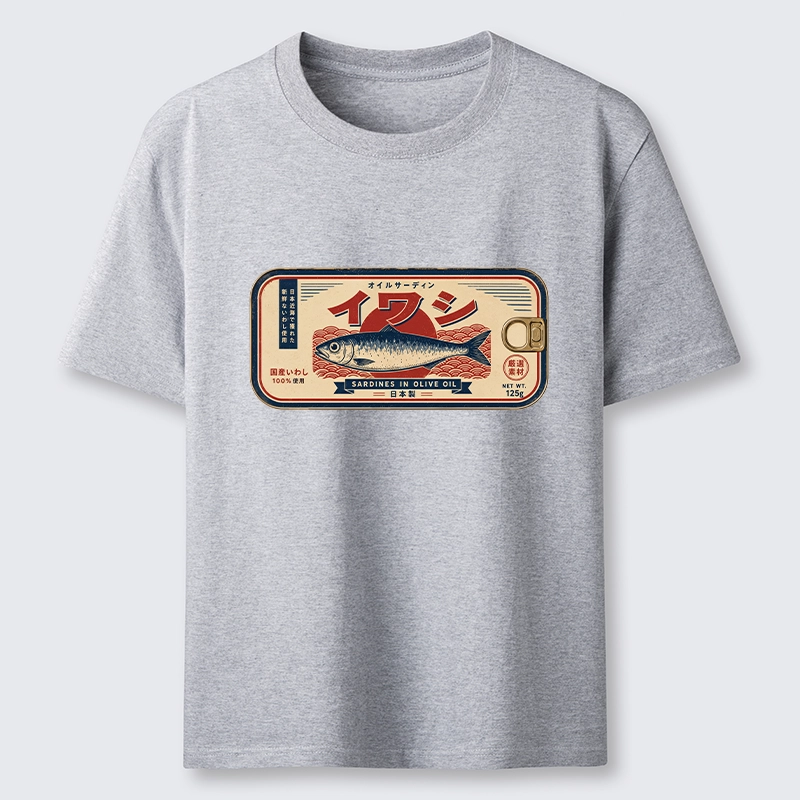 Tokyo-Tiger Vintage Japanese Sardine Can Art Classic T-Shirt