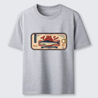 Tokyo-Tiger Vintage Japanese Sardine Can Art Classic T-Shirt