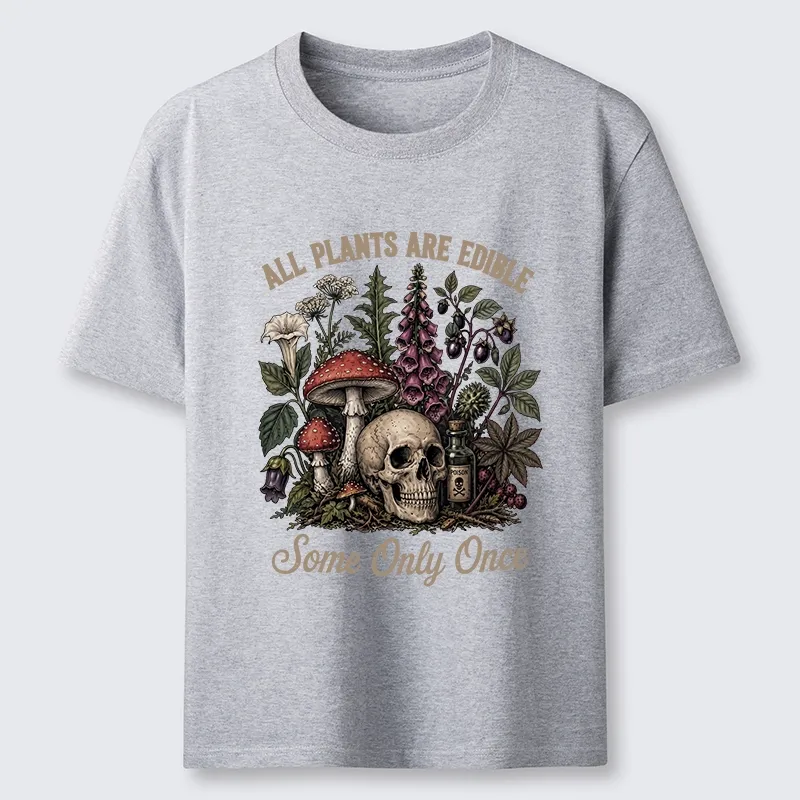 Tokyo-Tiger Poisonous Plants And Skull Dark Humor Classic T-Shirt