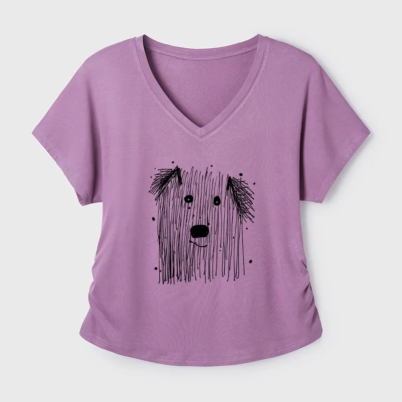 Tokyo-Tiger Fluffy Chaos In Dog Form Modal Dolman Sleeve T-Shirt