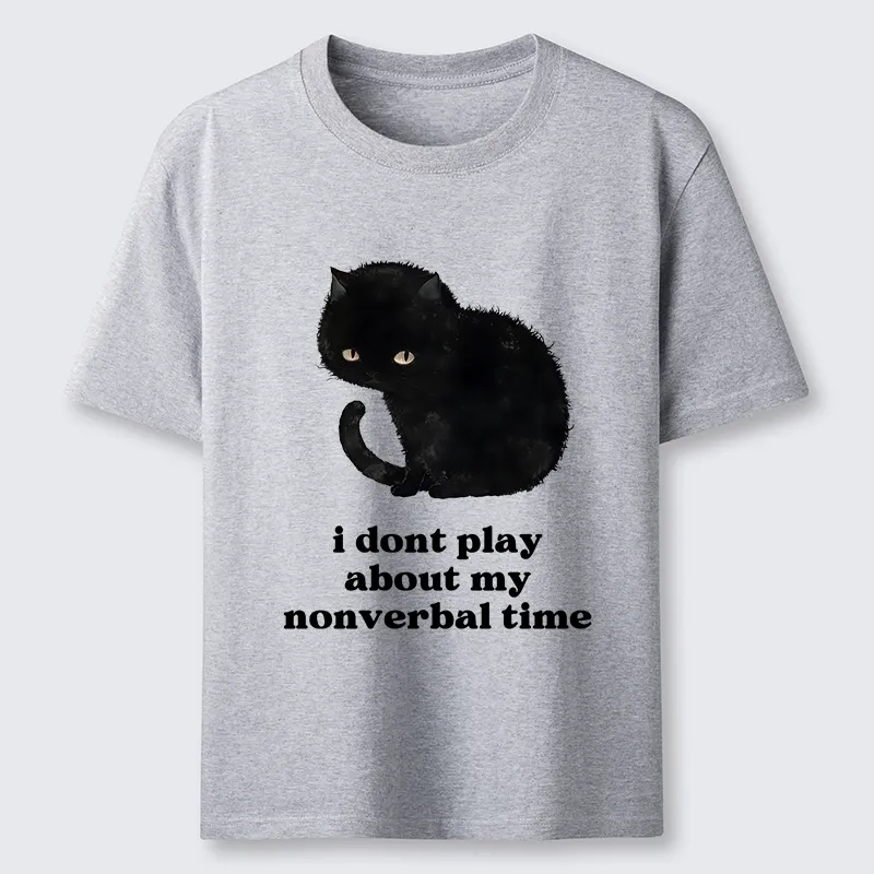 Tokyo-Tiger Relatable Introvert Black Cat Classic T-Shirt