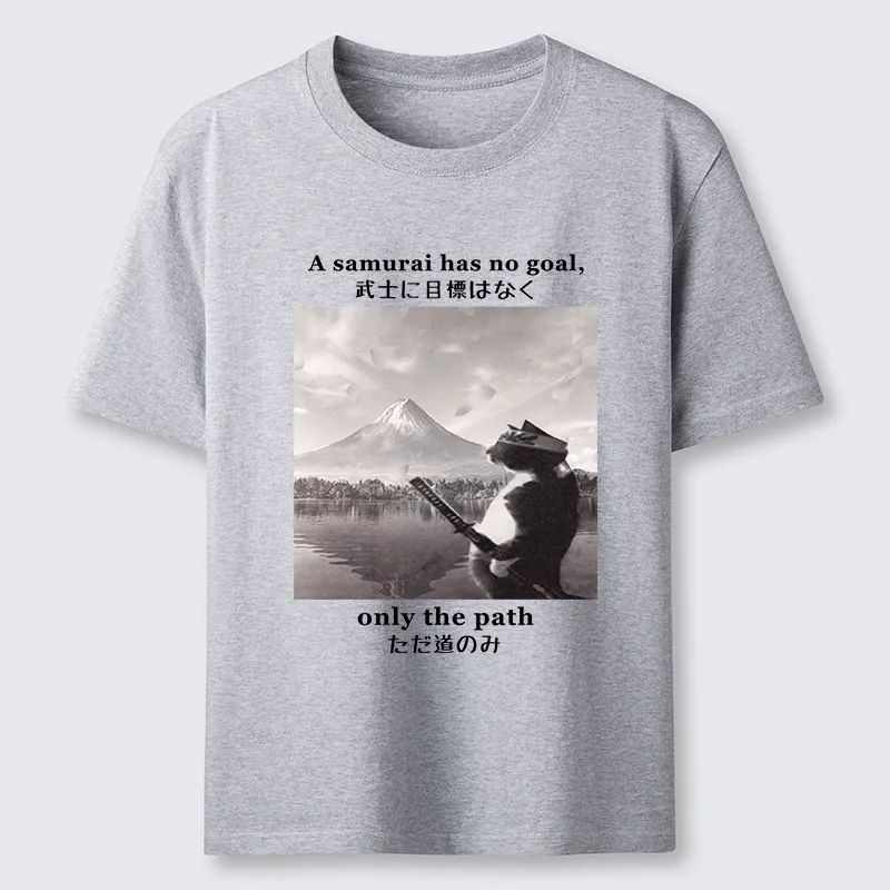 Tokyo-Tiger Samurai Cat At Mount Fuji Classic T-Shirt