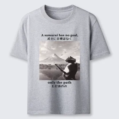 Tokyo-Tiger Samurai Cat At Mount Fuji Classic T-Shirt
