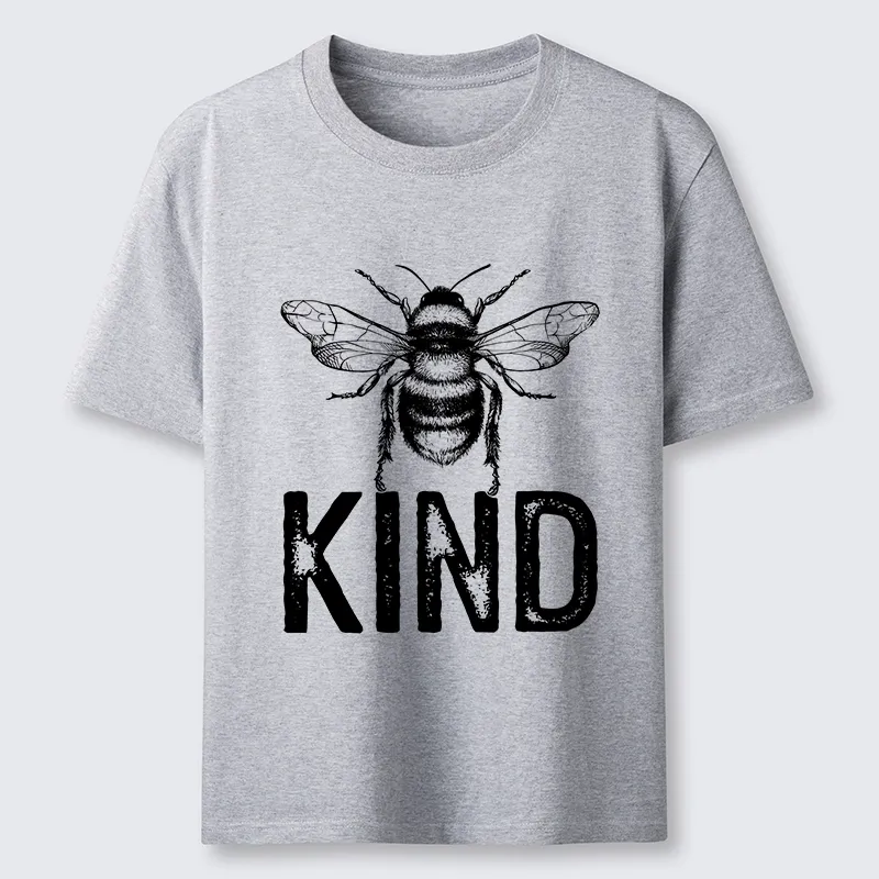 Tokyo-Tiger Minimalist Bee Kind Illustration Classic T-Shirt