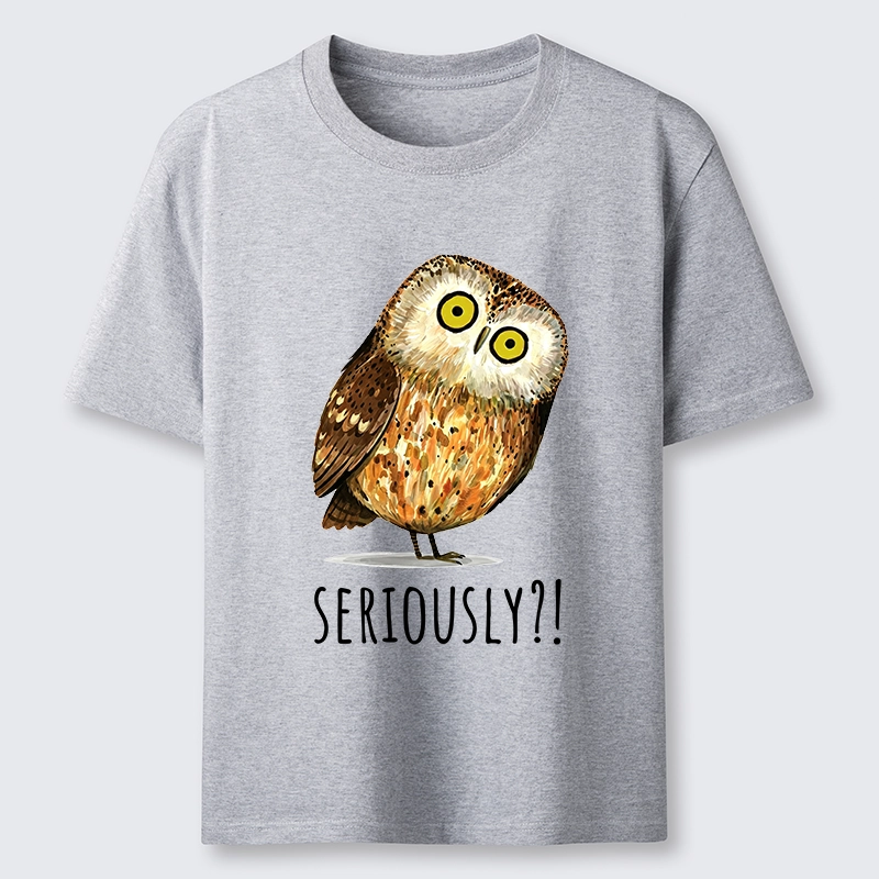 Tokyo-Tiger Seriously Confused Owl Meme Art Classic T-Shirt