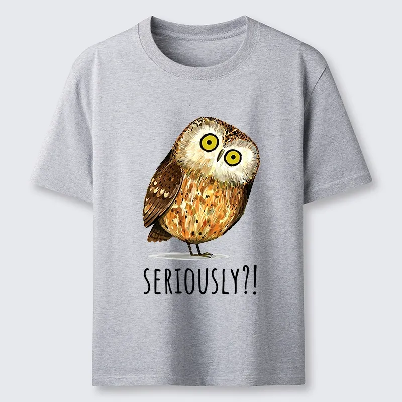 Tokyo-Tiger Seriously Confused Owl Meme Art Classic T-Shirt