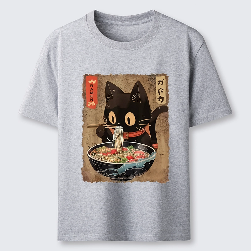 Tokyo-Tiger Ramen Cat Living Its Best Life Classic T-Shirt