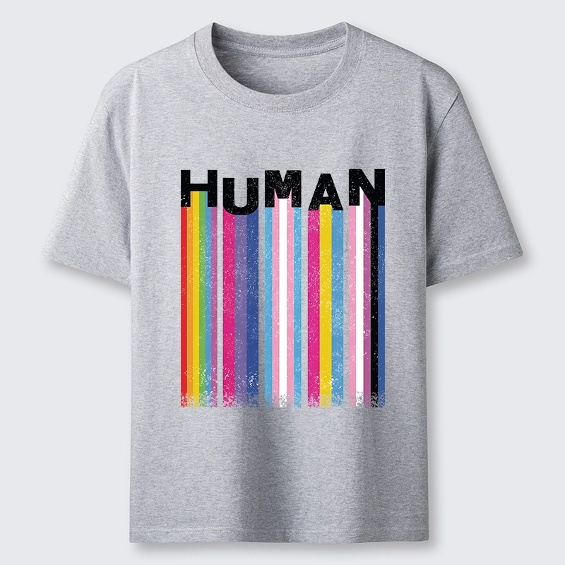 Tokyo-Tiger Rainbow Stripes Human Pride Classic T-Shirt