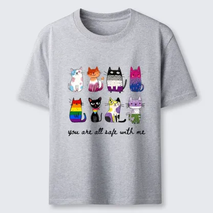 Tokyo-Tiger Cute Cats Guard Every Unique Soul Classic T-Shirt