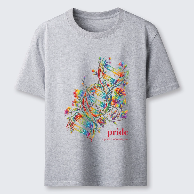 Tokyo-Tiger Floral Rainbow DNA Full Of Pride Spirit Classic T-Shirt