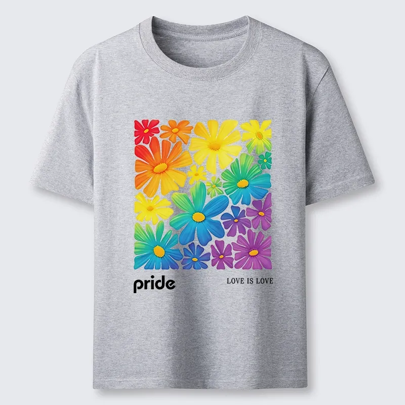 Tokyo-Tiger Colorful Blooms Honor Equal Loving Souls Classic T-Shirt