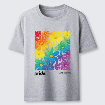 Tokyo-Tiger Colorful Blooms Honor Equal Loving Souls Classic T-Shirt