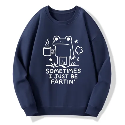 Tokyo-Tiger Sometimes A Frog Just Needs To Fart Classic Sweatshirt