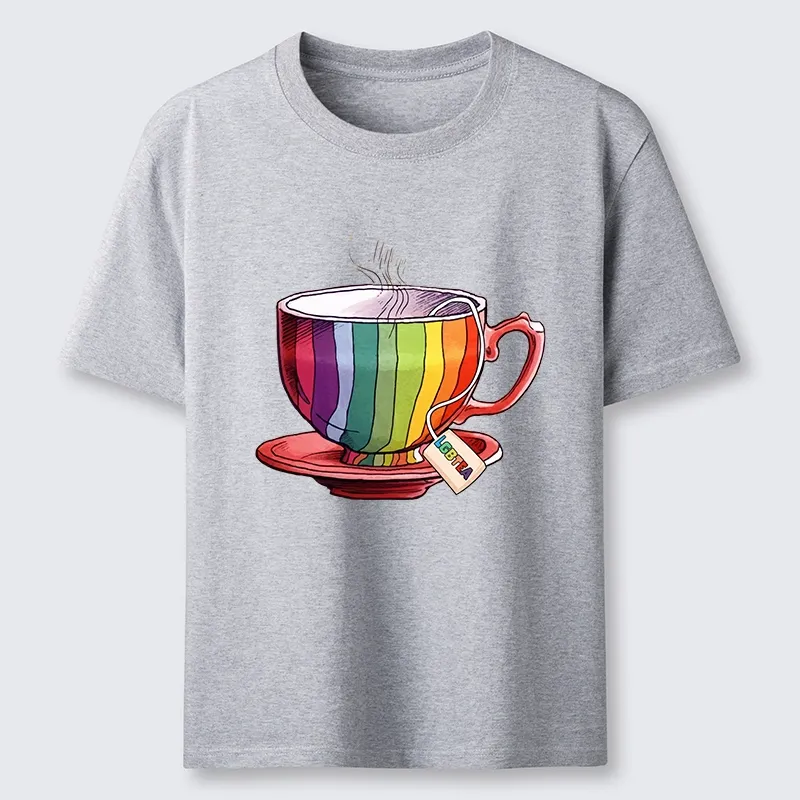 Tokyo-Tiger Rainbow Pride Tea Cup Classic T-Shirt