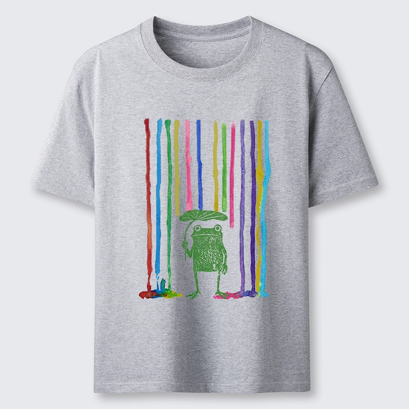 Tokyo-Tiger Frog Under The Rainbow Rain Classic T-Shirt