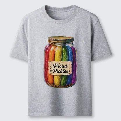 Tokyo-Tiger Proud Pickles Rainbow Pride Jar Classic T-Shirt
